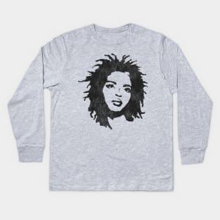 Lauryn Hill  Vintage Kids Long Sleeve T-Shirt